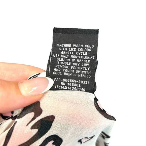 Torrid Barbie Lexie White Hearts Hi-Lo Babydoll Tunic Top Plus Size 2X - Picture 10 of 12